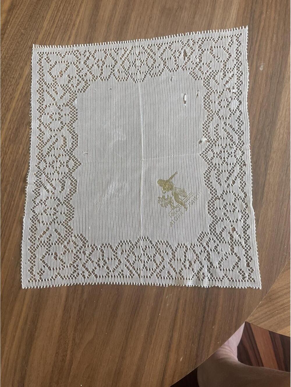 Vintage Lace Hawaii Handkerchief